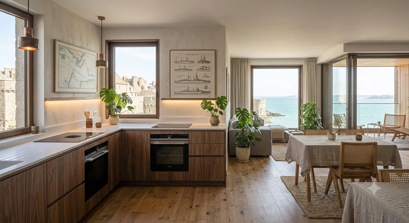 Appartement à vendre, 46m², Saint-Malo