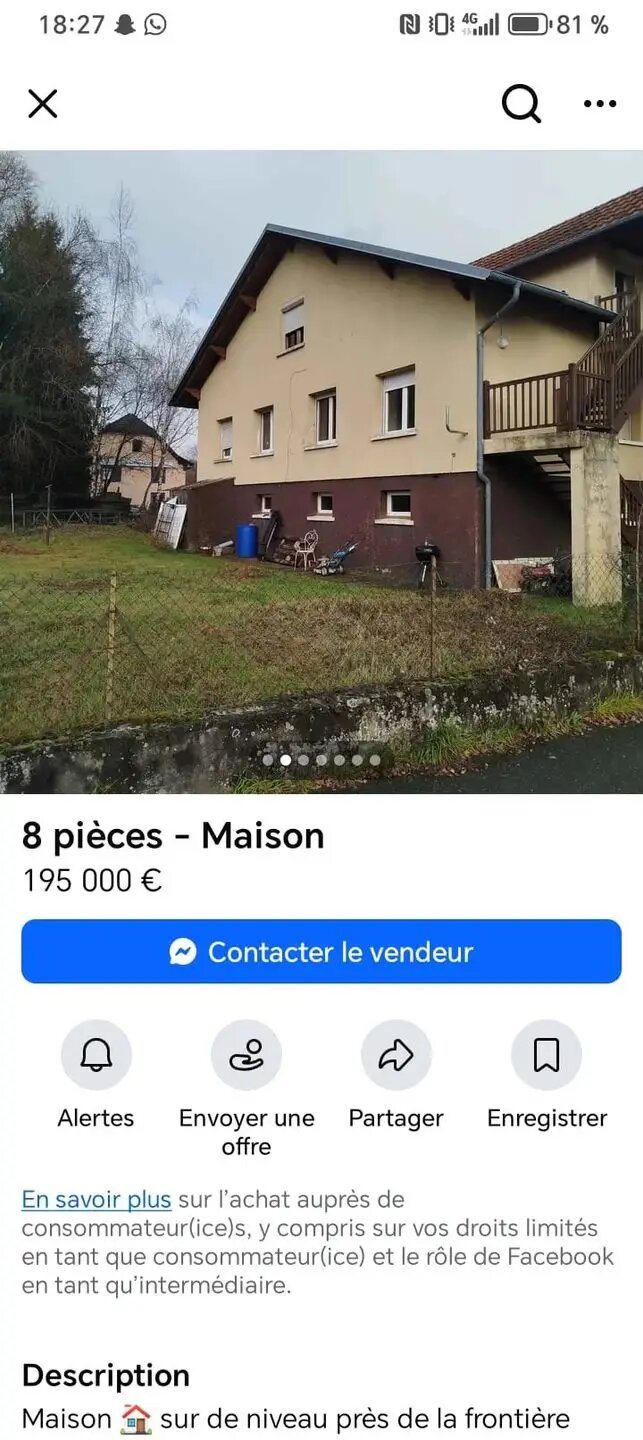 Maison à vendre, 180m², Faverois