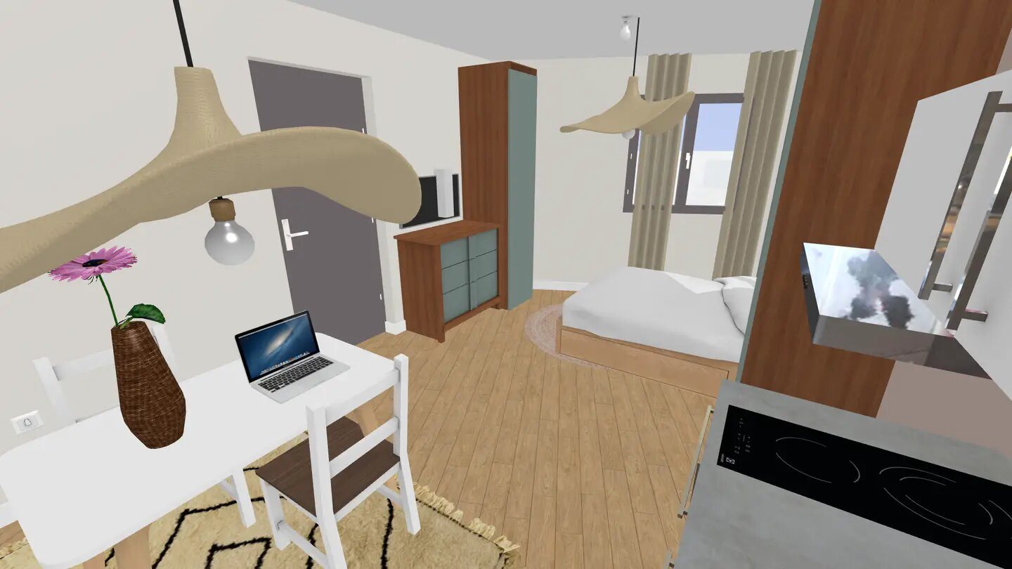 Appartement à louer, 20m², Niort