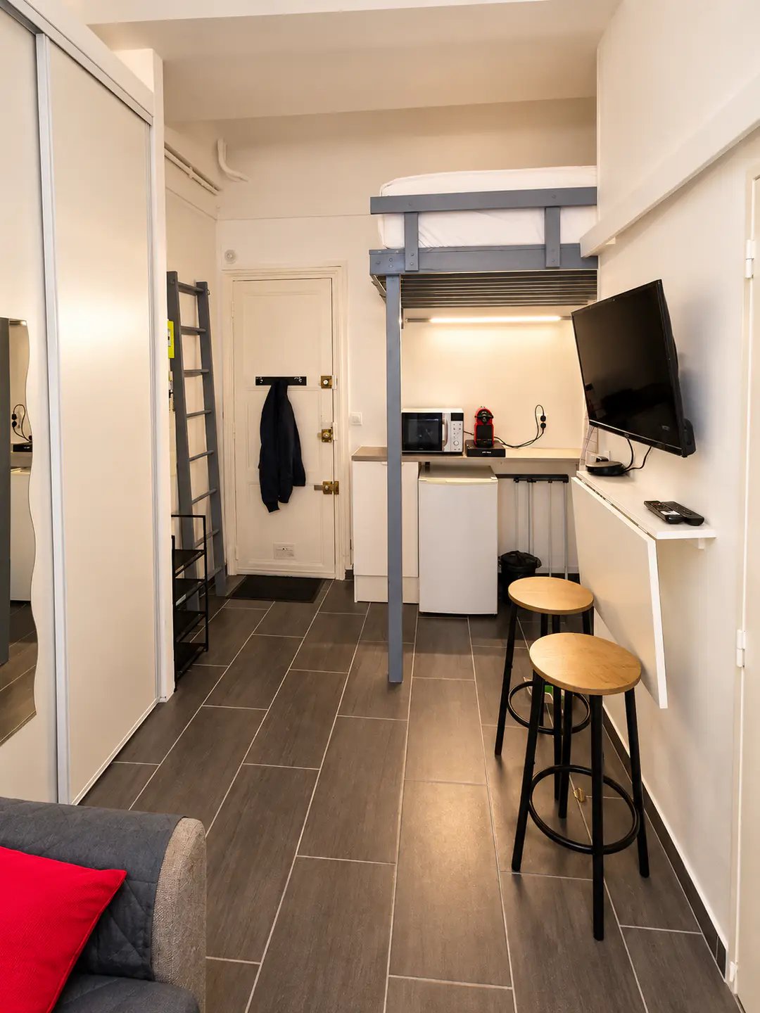 Appartement à louer, 13m², Paris 16ème