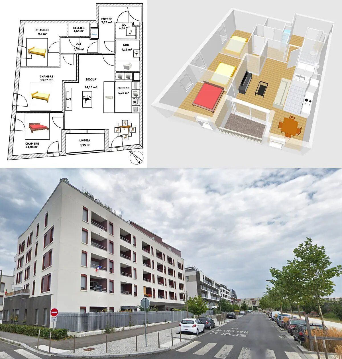 Appartement à louer, 81m², Brétigny-sur-Orge