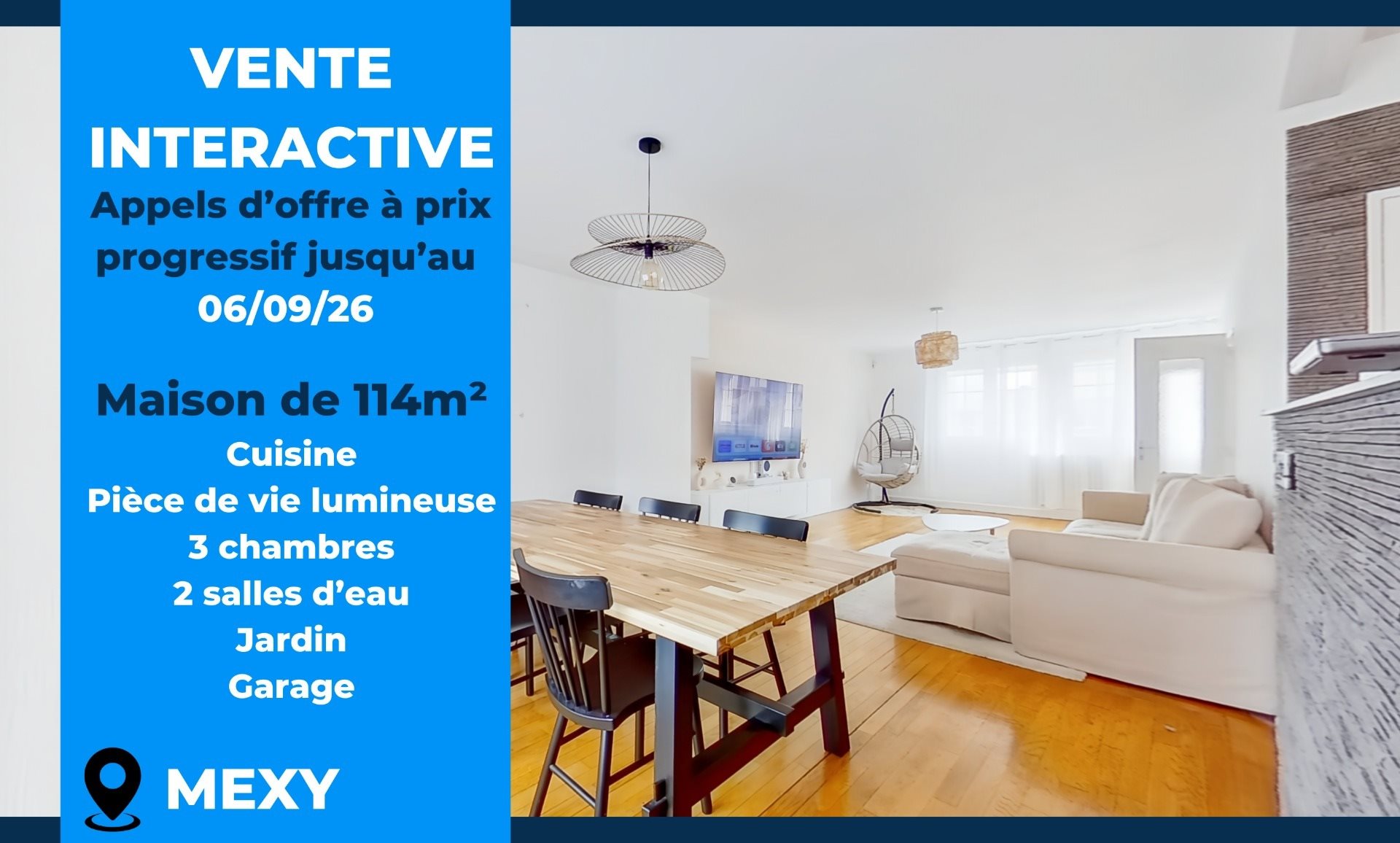 Maison à vendre, 114m², Mexy