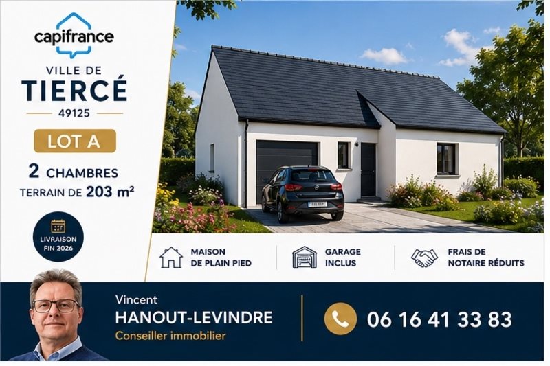 Maison à vendre, 75m², Tiercé