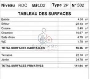 Appartement à vendre, 55m², Chatou