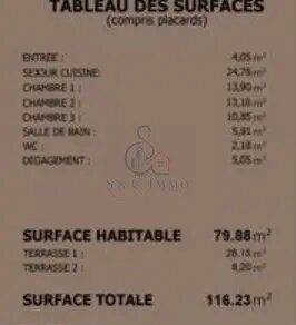 Appartement à vendre, 79m², Achères