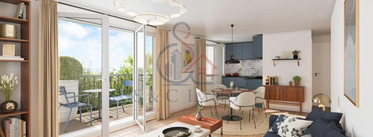 Appartement à vendre, 50m², Montévrain