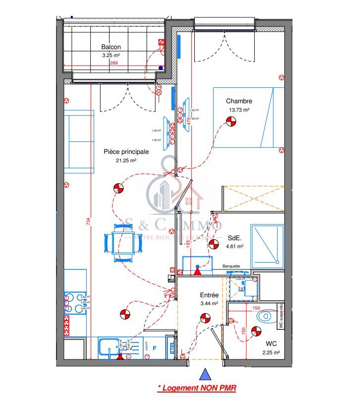Appartement à vendre, 44m², Champigny-sur-Marne