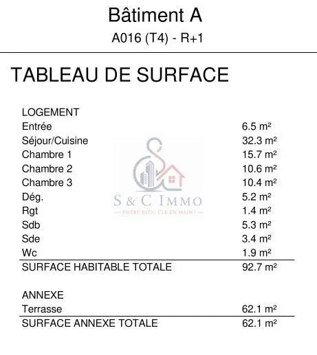 Appartement à vendre, 92m², L'Haÿ-les-Roses