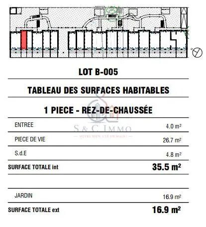 Appartement à vendre, 35m², Neuilly-sur-Marne