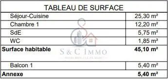 Appartement à vendre, 45m², Brunoy
