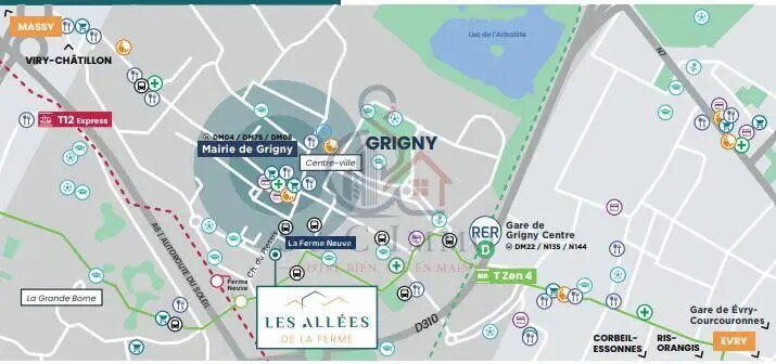 Appartement à vendre, 80m², Grigny