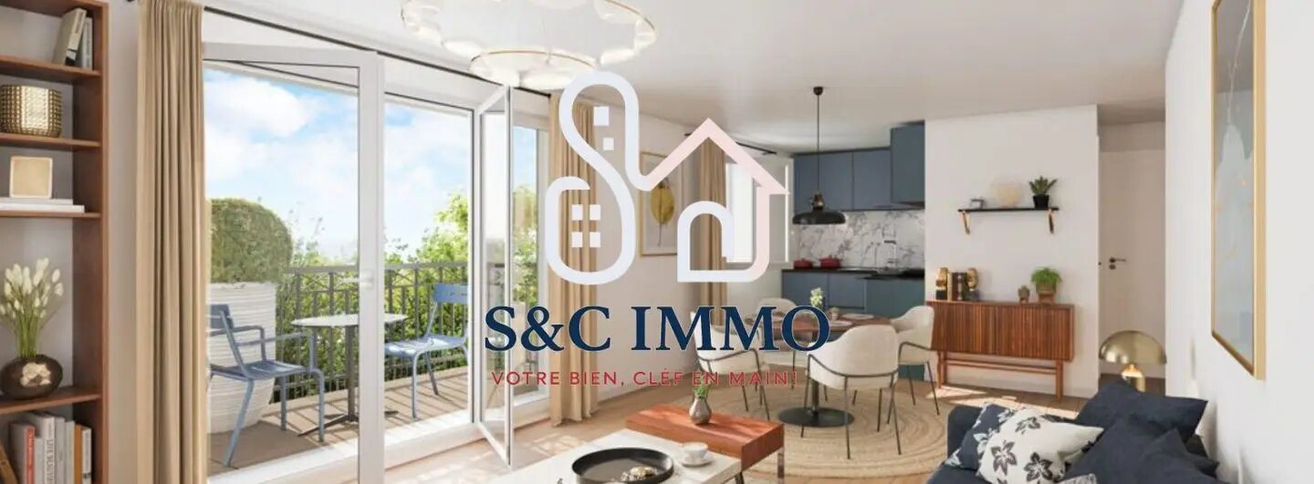 Appartement à vendre, 61m², Montévrain