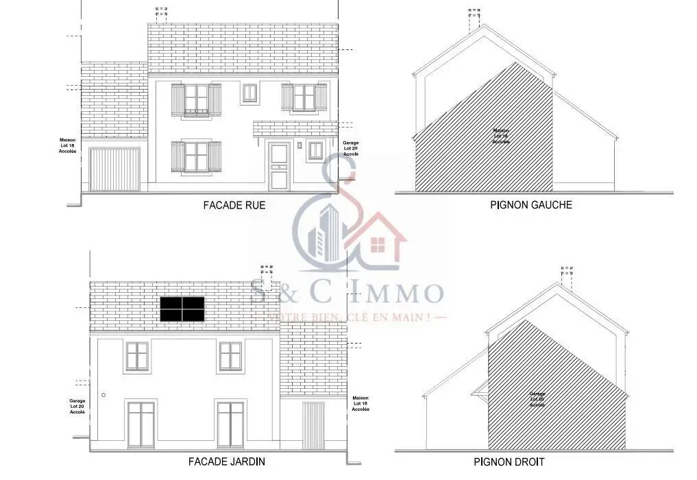 Maison à vendre, 80m², Villevaudé
