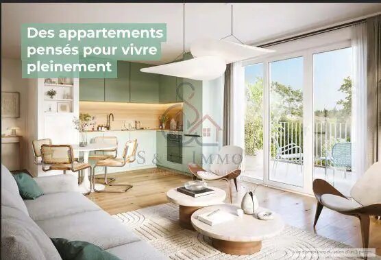 Appartement à vendre, 61m², Le Coudray-Montceaux