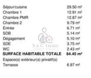 Appartement à vendre, 84m², Sucy-en-Brie