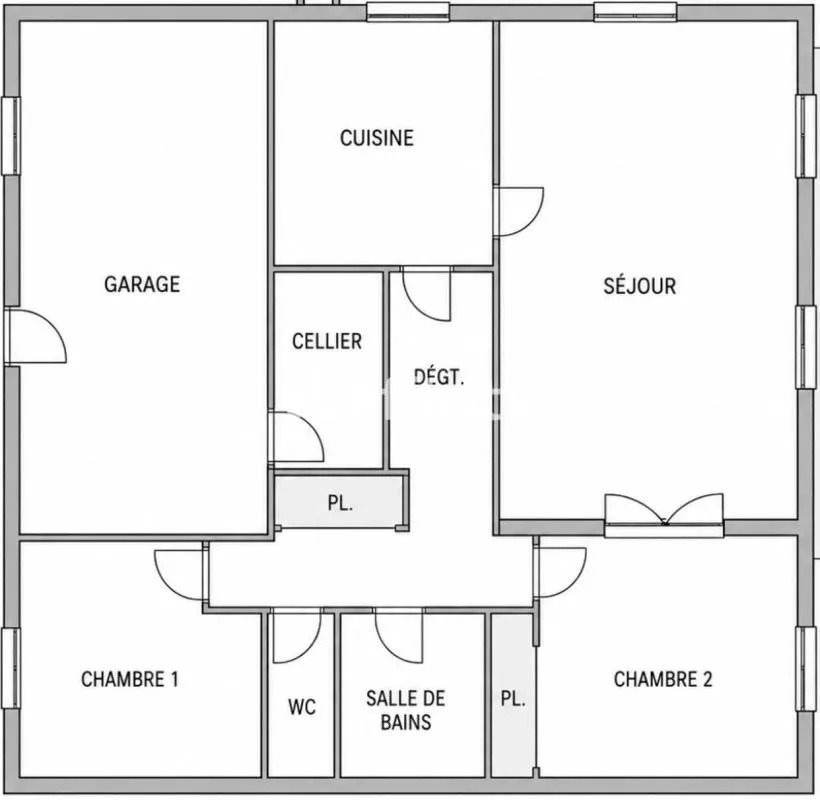 Maison à vendre, 94m², Vaux-sur-Mer
