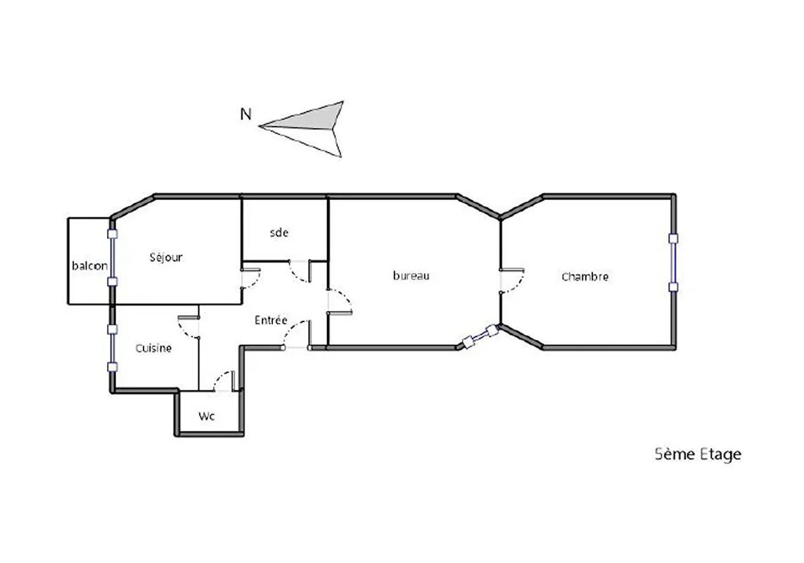Appartement à vendre, 41m², Bois-Colombes