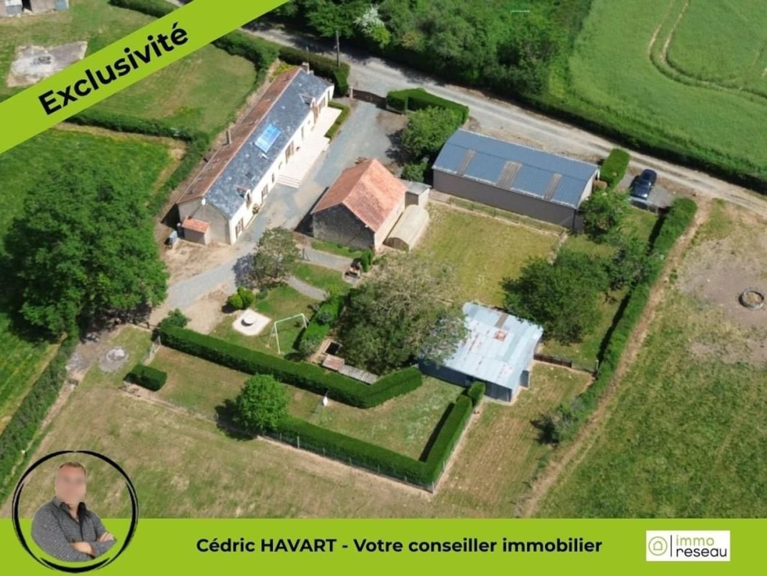 Maison à vendre, 251m², Saint-Chartier