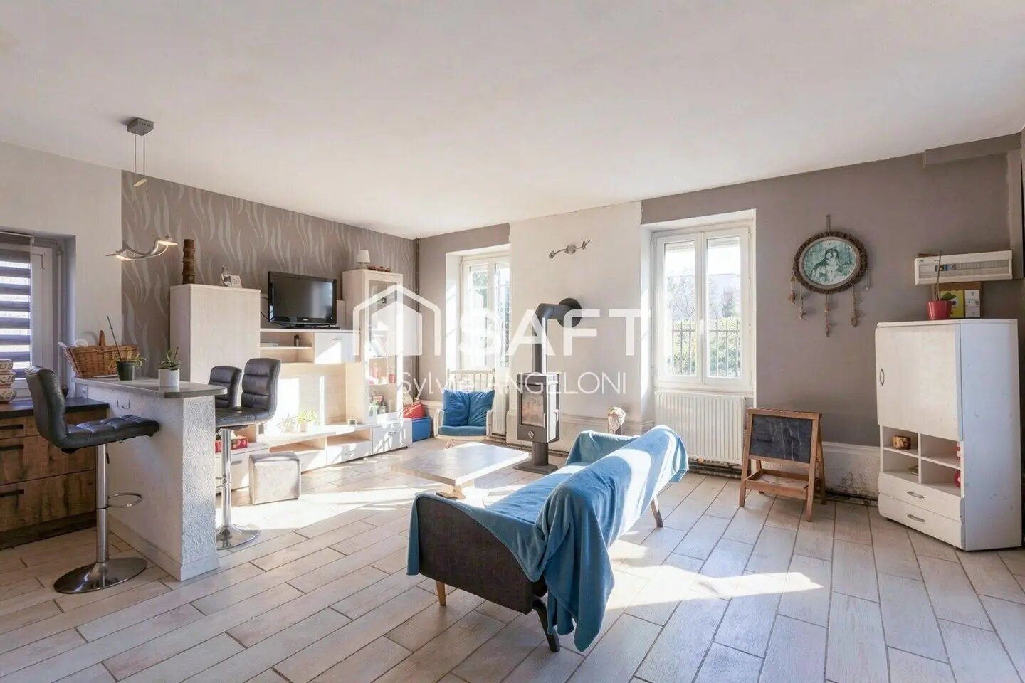 Maison à vendre, 104m², La Bâtie-Montgascon