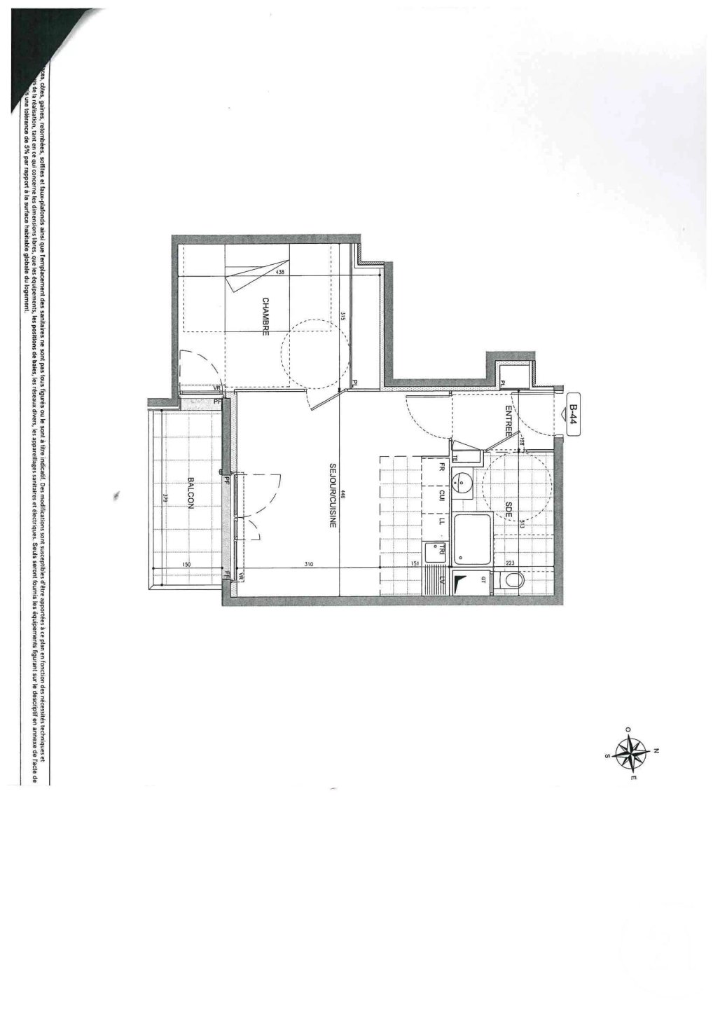 Appartement à louer, 43m², Gif-sur-Yvette