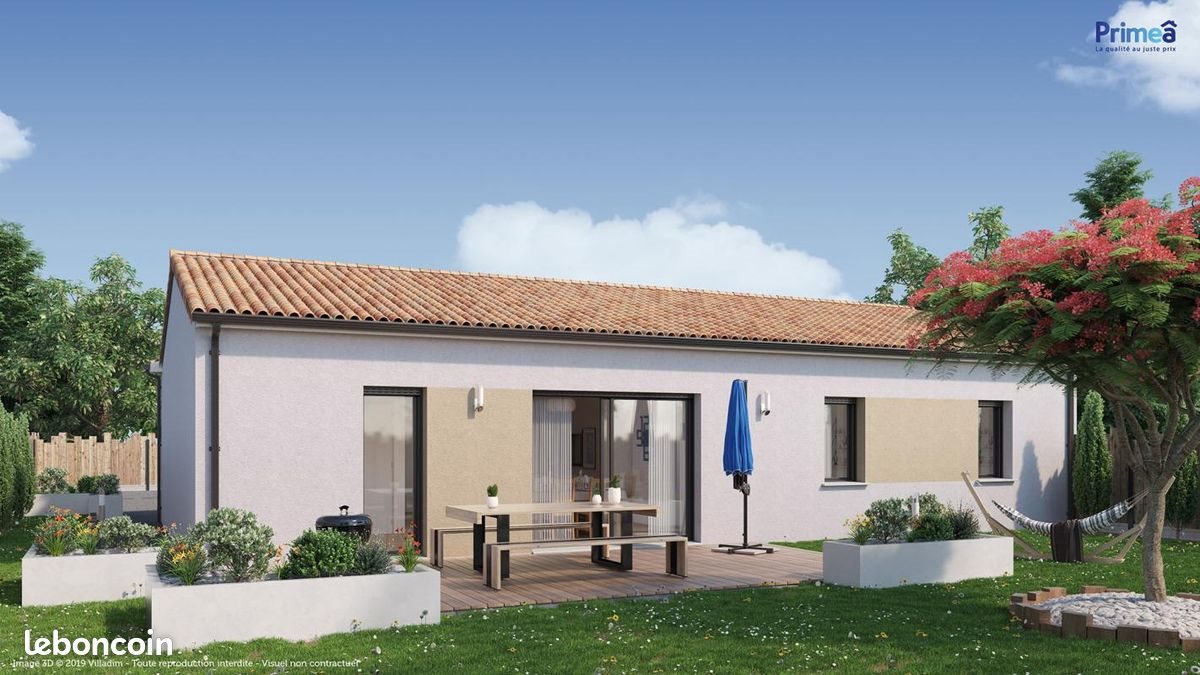 Maison à vendre, 89m², Paulx