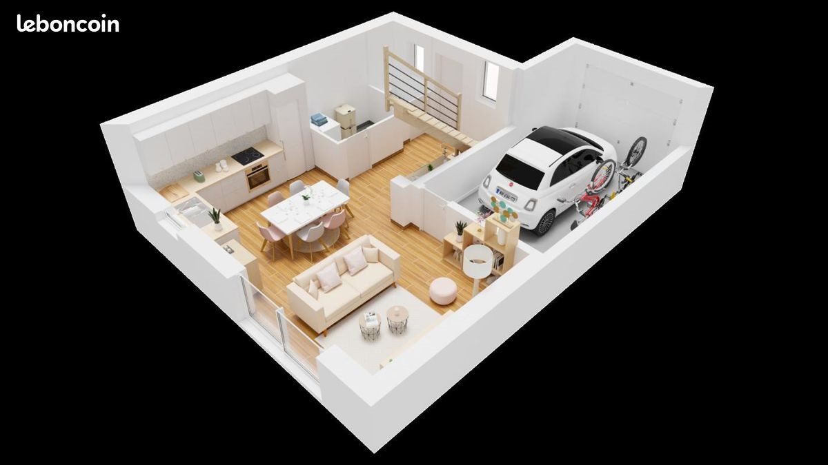 Maison à vendre, 76m², Plessé