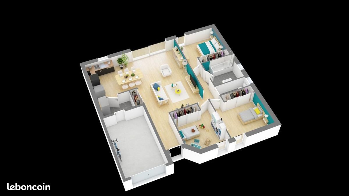 Maison à vendre, 90m², Saint-Lumine-de-Coutais