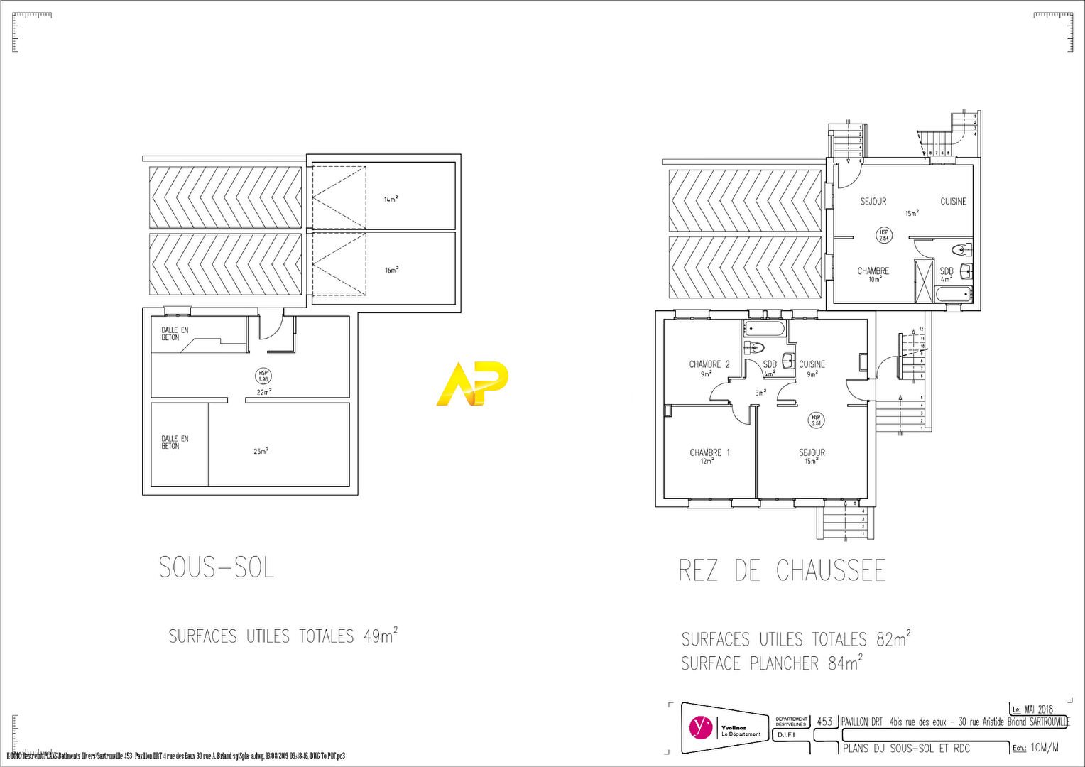 Appartement à vendre, 159m², Sartrouville
