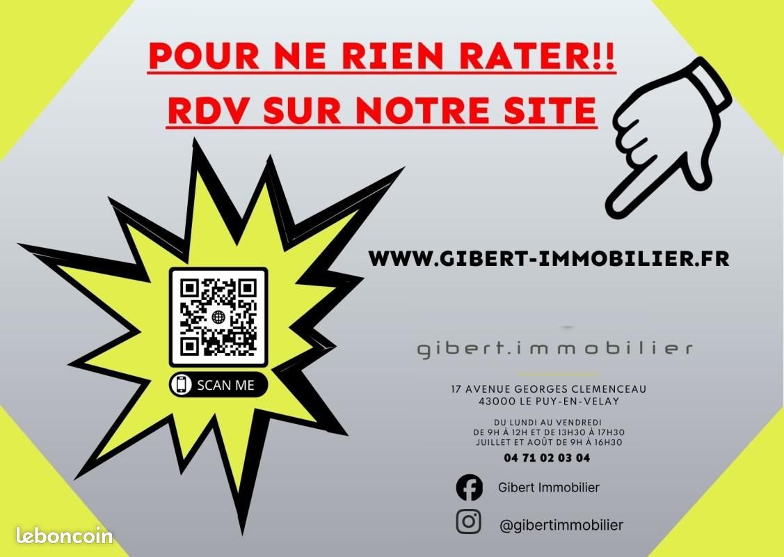 Appartement à louer, 60m², Le Puy-en-Velay