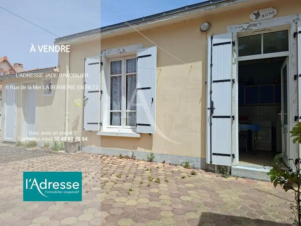 Maison à vendre, 24m², La Bernerie-en-Retz