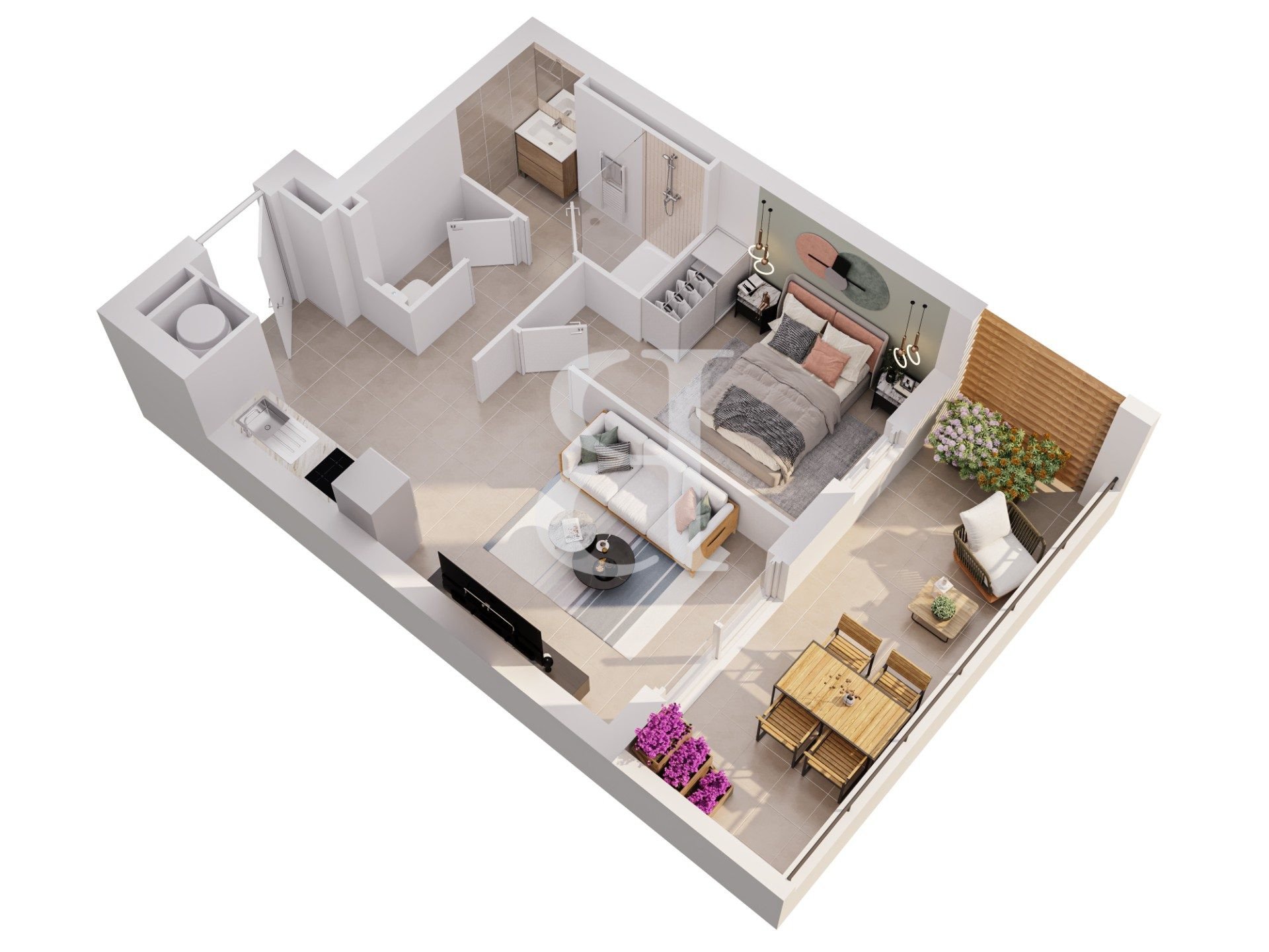 Appartement à vendre, 39m², Saumane-de-Vaucluse