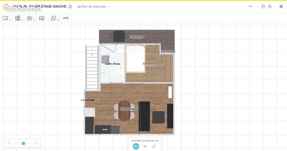 Appartement à louer, 36m², Villecresnes