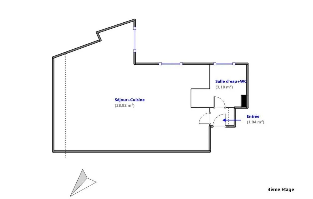 Appartement à vendre, 33m², Vincennes