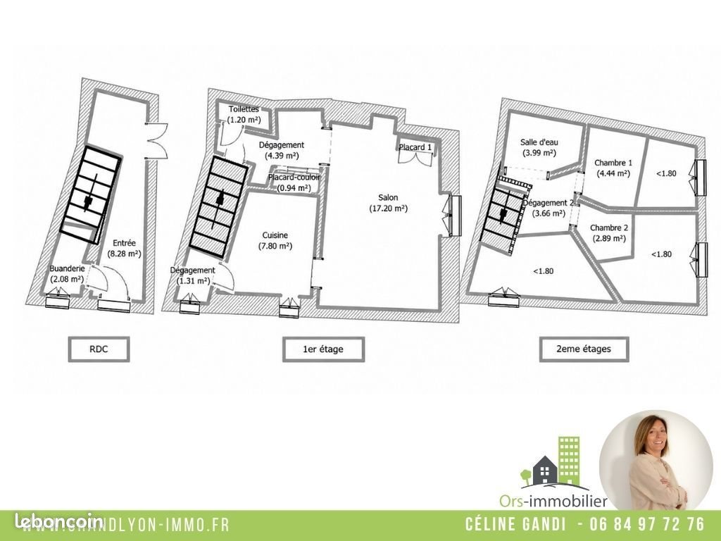 Maison à vendre, 58m², Condrieu