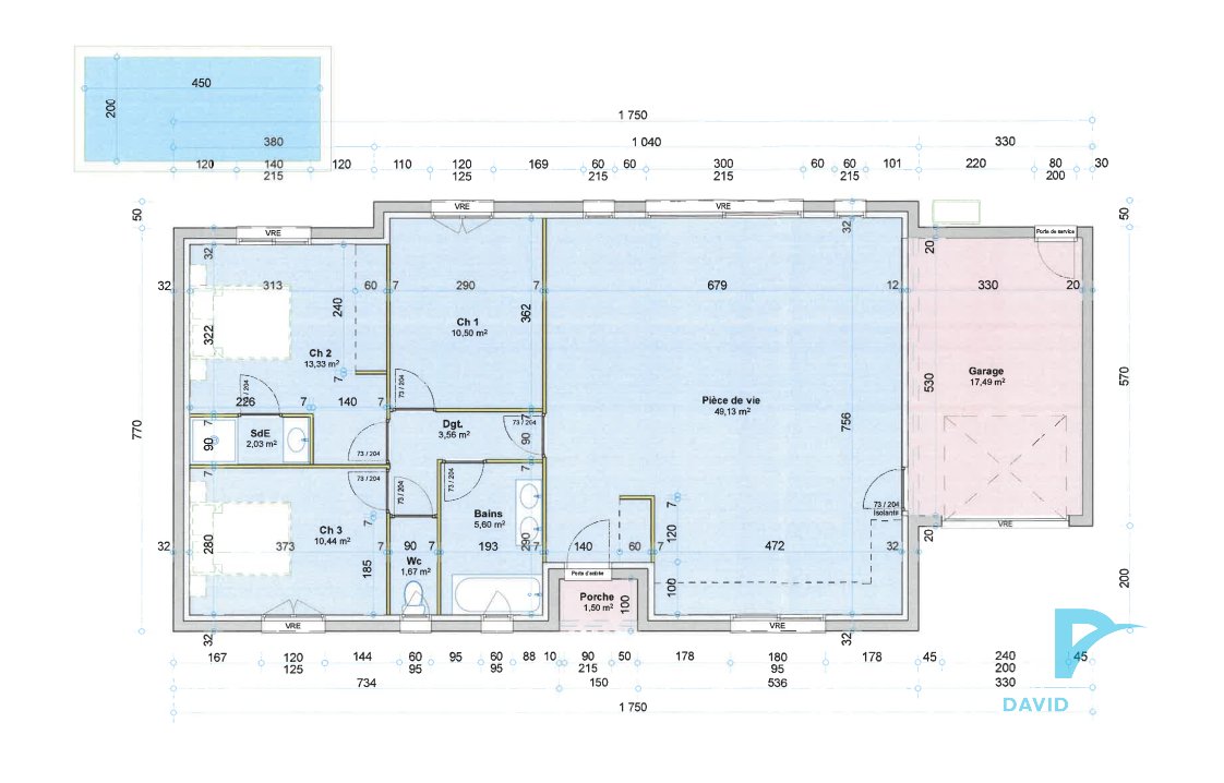 Maison à vendre, 96m², Nissan-lez-Enserune