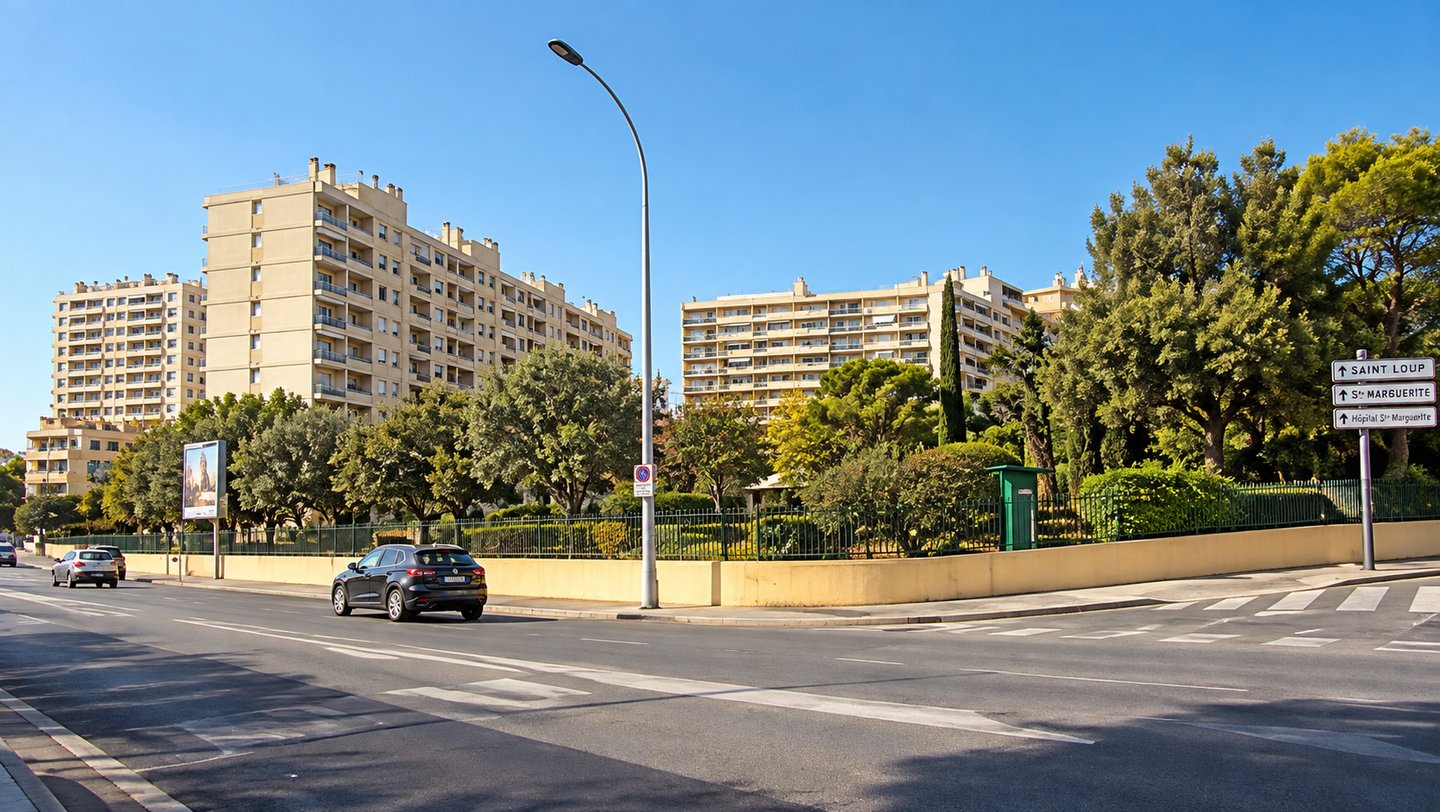 Appartement à louer, 51m², Marseille 10ème