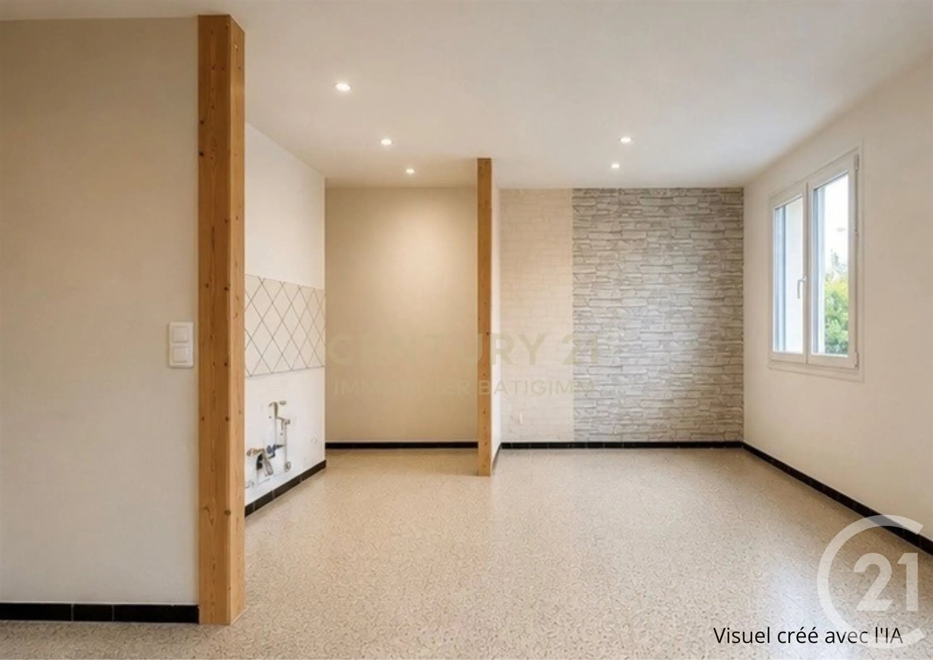 Maison à vendre, 61m², Pont-de-Chéruy