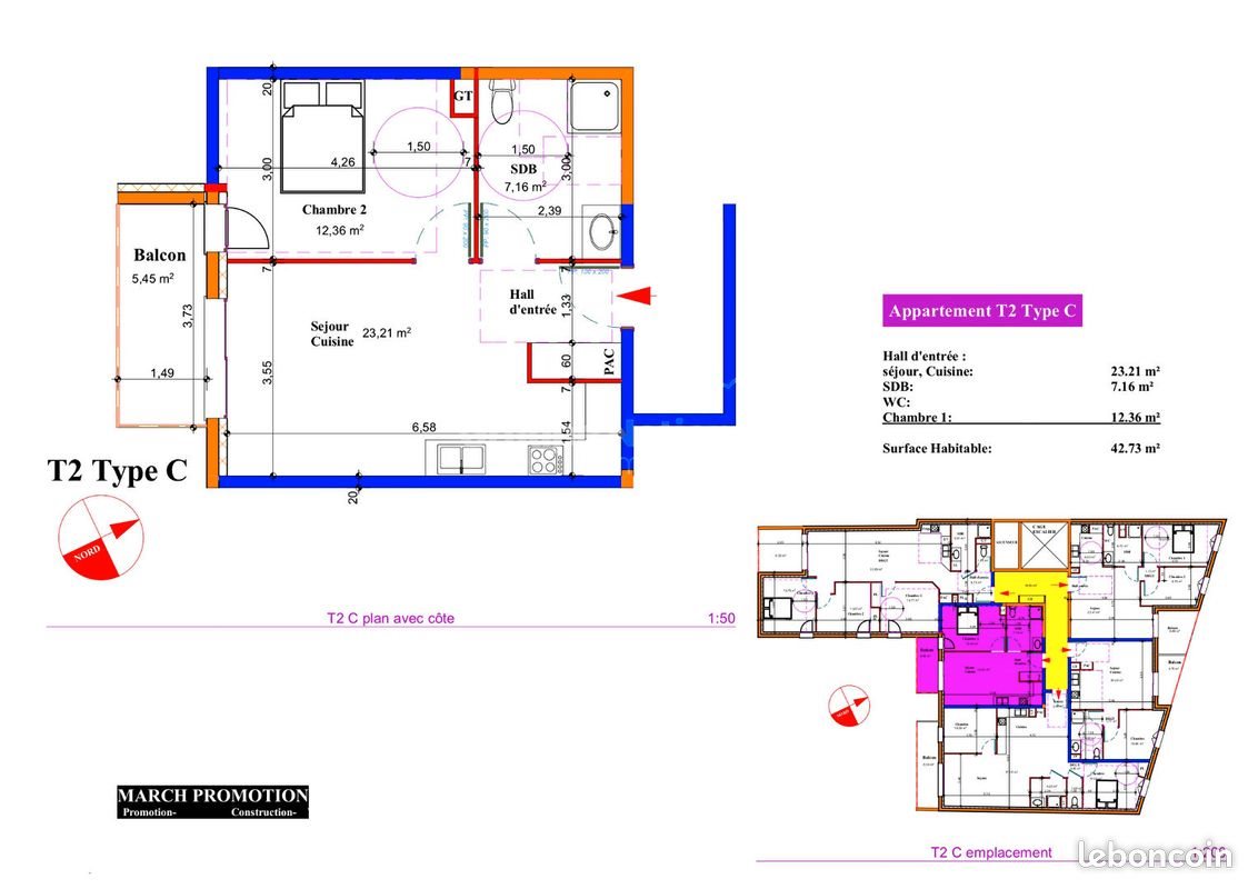 Appartement à vendre, 43m², Valence