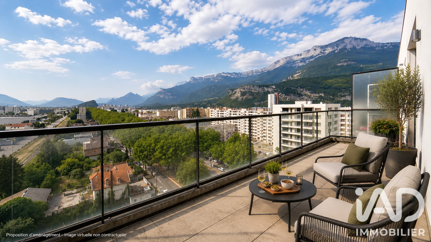Appartement à vendre, 61m², Échirolles