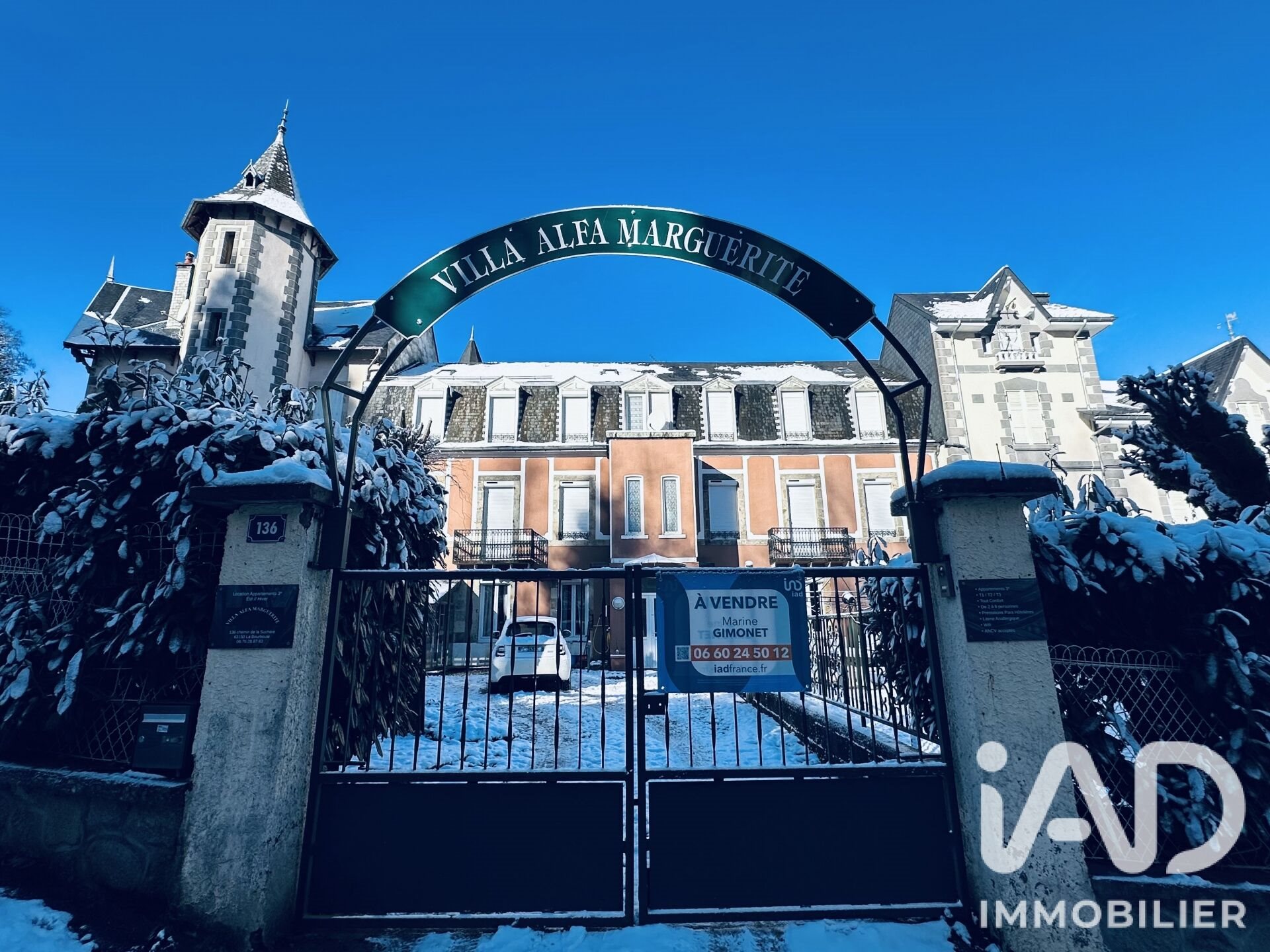 Maison à vendre, 368m², La Bourboule