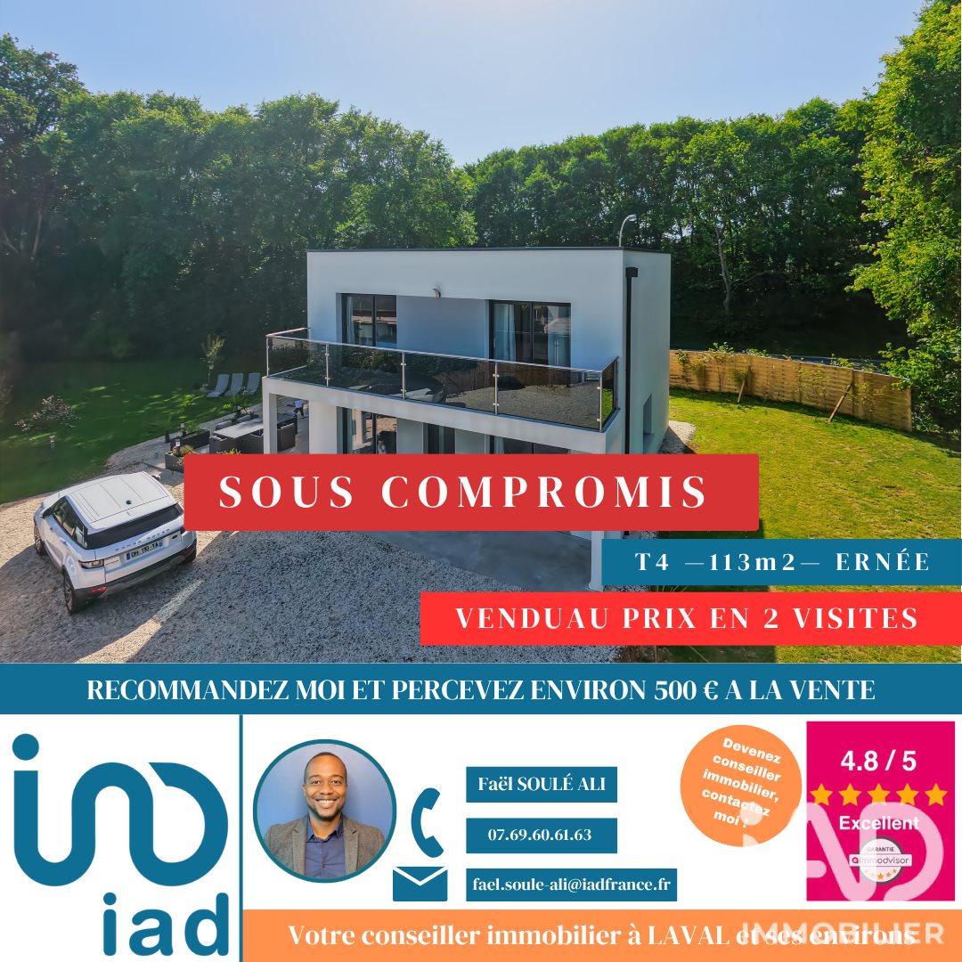 Maison à vendre, 113m², Ernée