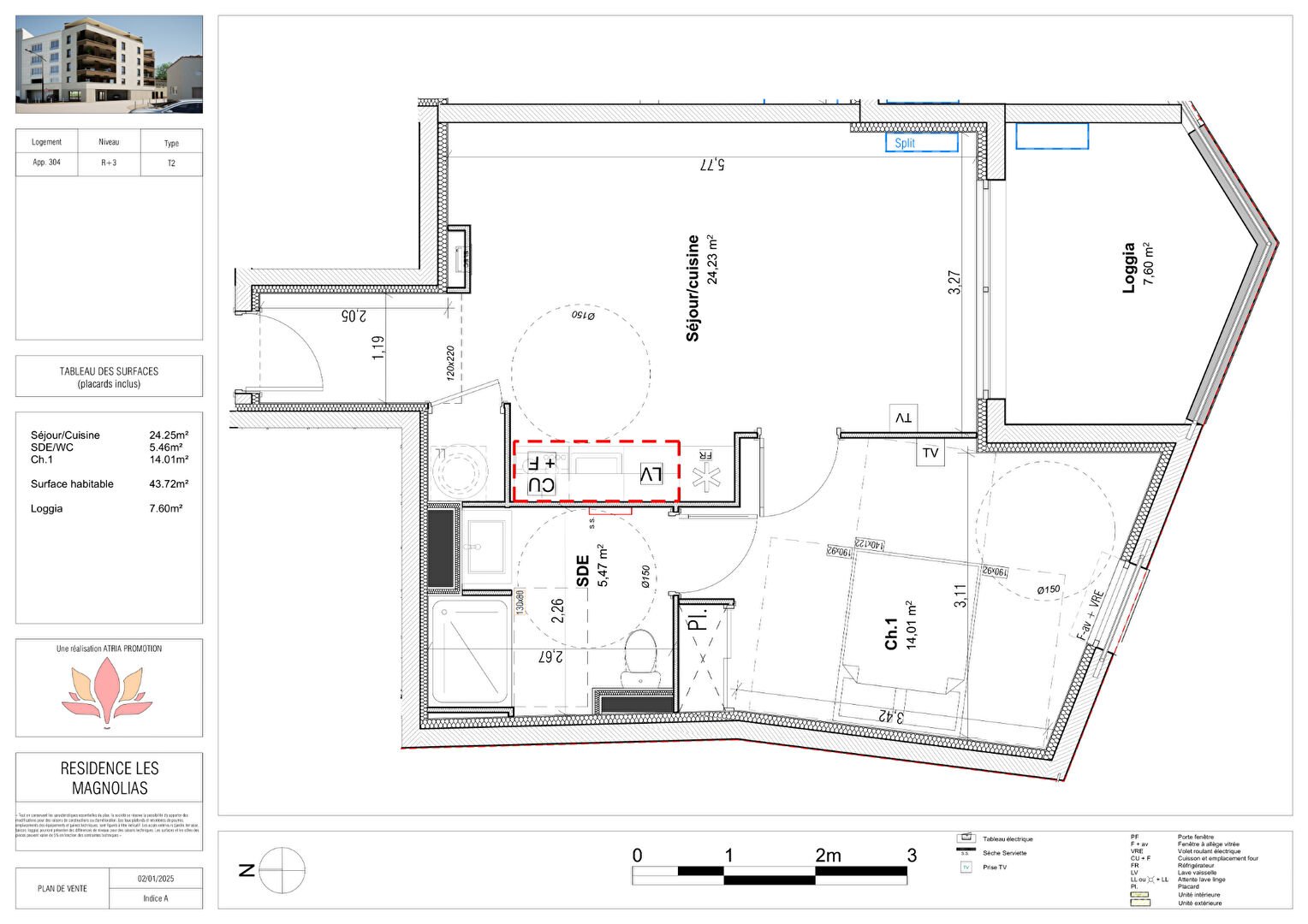 Appartement à vendre, 2m², Béziers