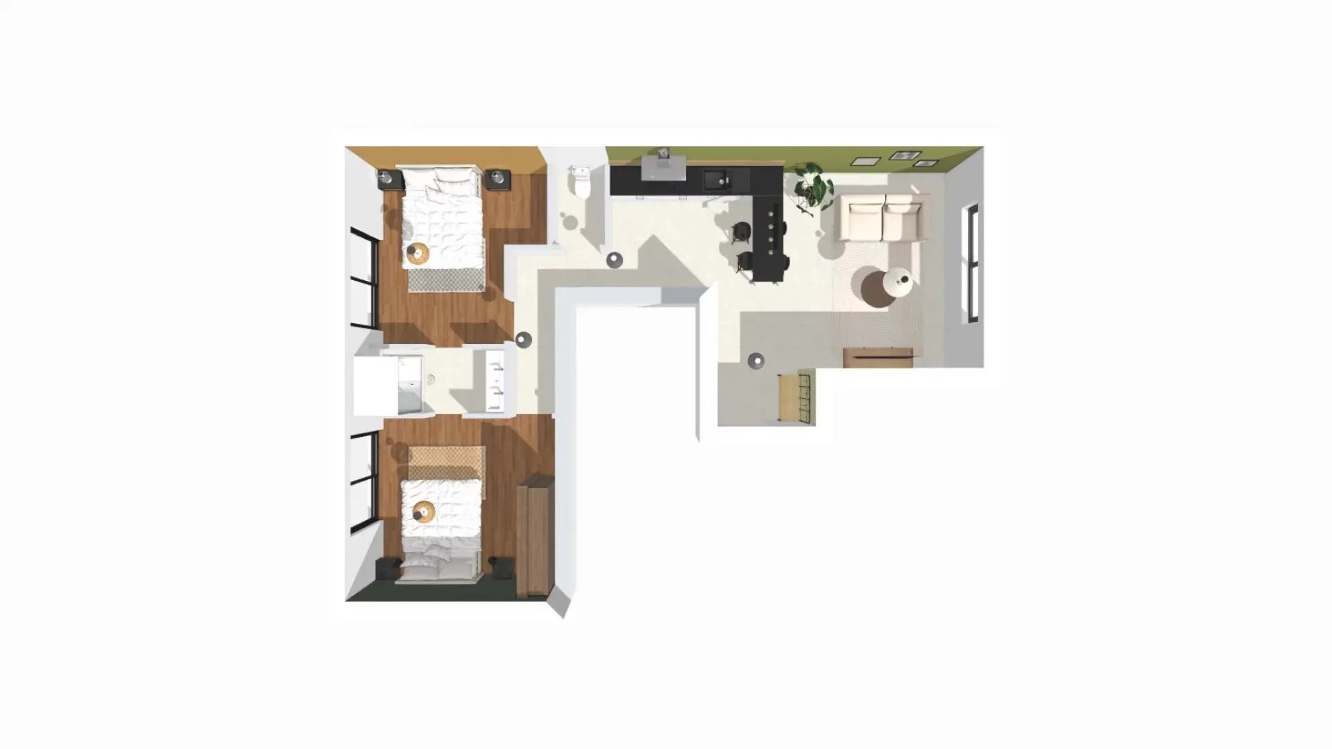 Appartement à vendre, 52m², Brive-la-Gaillarde