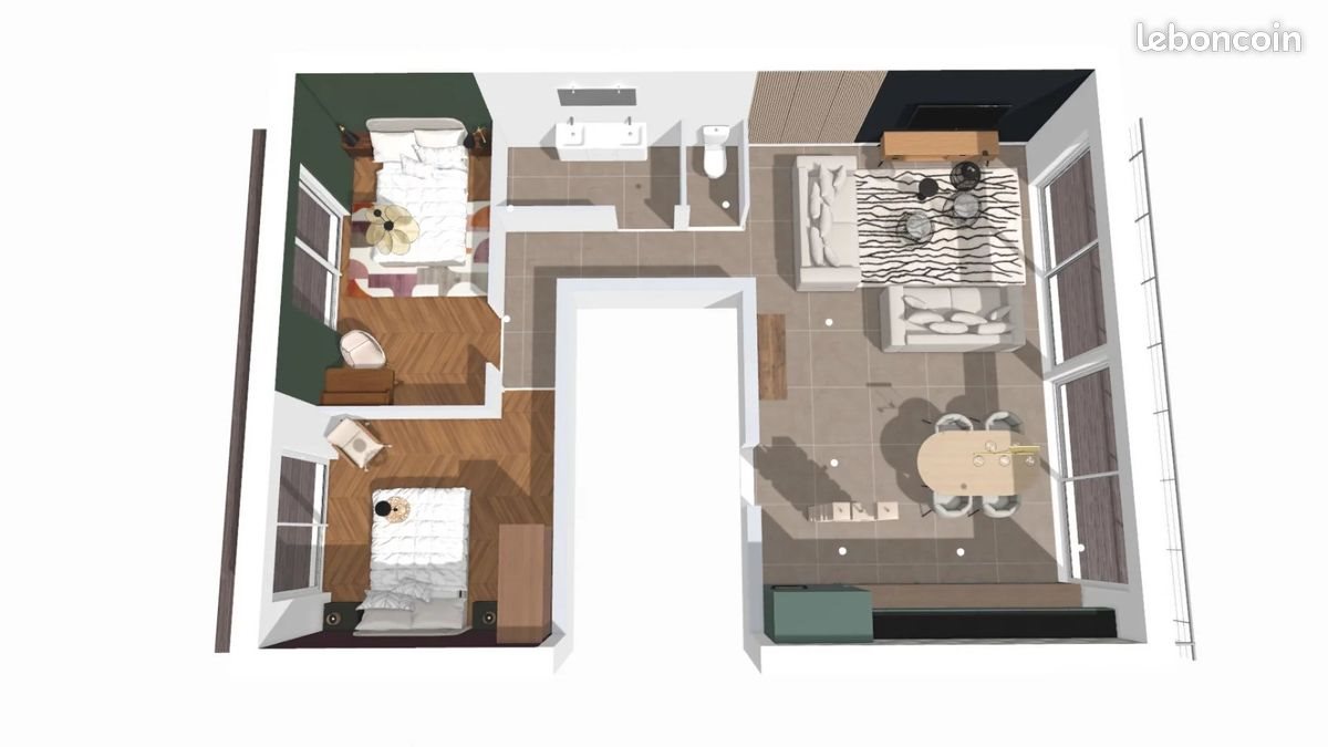 Appartement à vendre, 72m², Brive-la-Gaillarde