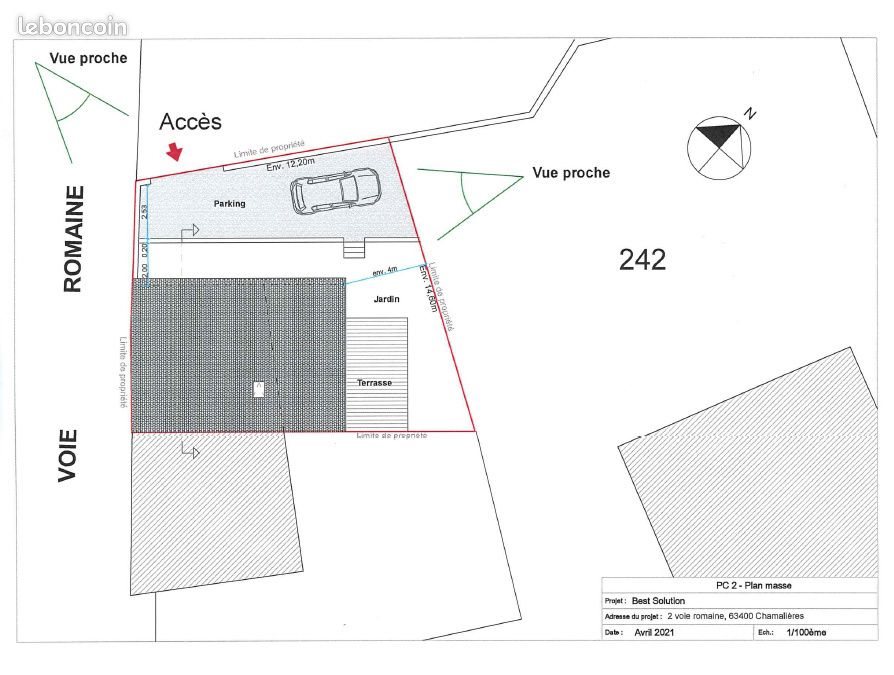 Maison à vendre, 100m², Chamalières