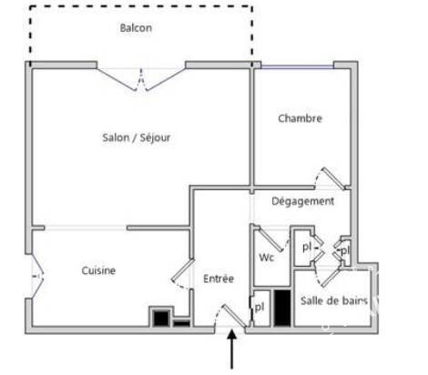 Appartement à louer, 55m², Rueil-Malmaison