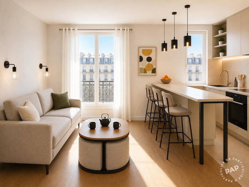Appartement à louer, 32m², Paris 15ème