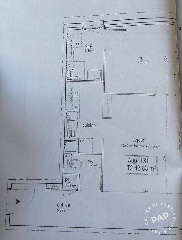 Appartement à louer, 41m², Rouen