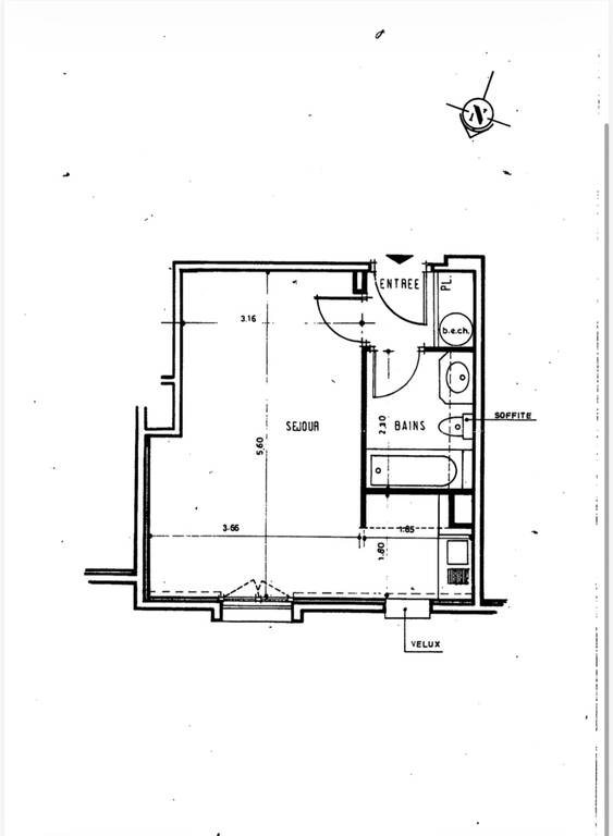 Appartement à louer, 28m², La Garenne-Colombes