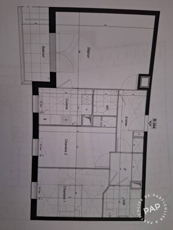 Appartement à louer, 63m², Thiais